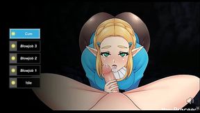 Legend of the spirit orbs [Zelda Hentai game parody PornPlay ] Ep.2 Huge creampie overload after anal fuck