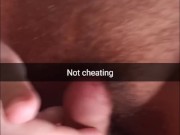 Not inside - not cheating - Cuckold Snapchat Captions