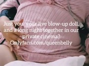 Doctor, make me big! It's my heart, OK? Extreme belly inflation