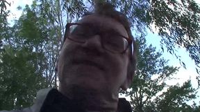 Brunette loves to fuck in the open