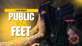 Late Night Public Car Feet