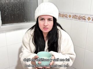 I invited a gal I didn't know from the subway to my abode and we ended up having sex