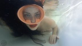 Scuba Upclose Breath Hold Practice