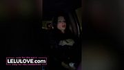 Big tits babe has to pull over to masturbate in the car she's so horny - Lelu Love