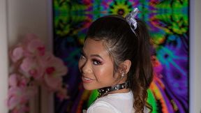Vina Sky Gets Her Tiny Cunt Fucked and Face Drenched!