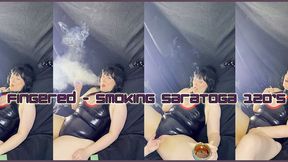 Fingering me whilst I smoke Saratoga 120s [Mobile]
