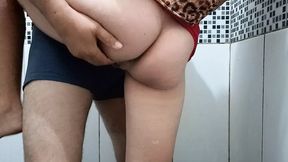 Wifey Craves A Fastie In The Toilet, Cum Inside Her Cunt&#x270C;