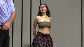 Yasmeena breast prison whip