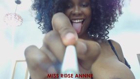 Male ashtray JOI (Tit worship)