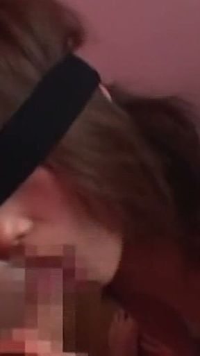 Blindfolded MILF Overwhelmed by Multiple Throbbing Cocks