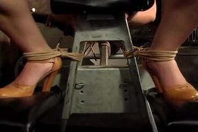 Hot MILF Gets Her Small and Round Tits Punished