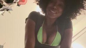 Caught Under My Panties Tiny POV Lingerie Tease