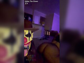 Super Hot Baddie Gets Screwed Hard By Clown In Front Of Christmas Tree