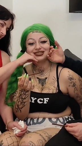 Biting Finger Therapy with Sensual Result