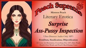 Surprise Ass-Pussy Inspection [POV Erotic Audio] ***MP3***