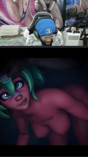 Tight Pussy Demon Nemia Taking Hardcore Backshots