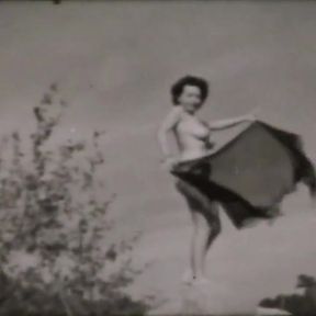 Wonderful Girls Vintage with Hairy Pussy in Black Lace (full Movie)