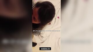 Sexy Babe Gives A Sensual Blow Job In High Heels And Glasses