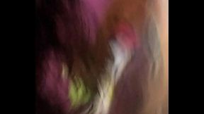 Puta Tranny Ladyboy TIFFANY SHERY mostrando cola en 4 shemale SheryTiffany