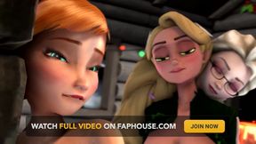 For the Second Time-christmas with Rapunzel (futanari Sex)