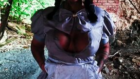 Spooky Halloween Roleplay: Ghostly Maid vs. Work Inspector with Carolmori & Sweet Morgana