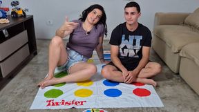Rafaela and Igor dive into a seductive game of Strip Twister