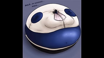 momo turning blueberry with loop