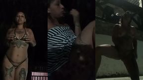 en la alberca del hotel