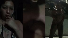 en la alberca del hotel