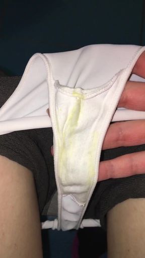 Spectacular moment from &quot;Russian Dominatrix Shows Dirty Panties And Then Pees In Your Mouth! Dirty talk in Russian, Femdom&quot;