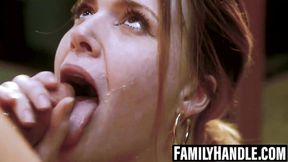 Ryan Driller dives into two tight holes then faces a cumshot