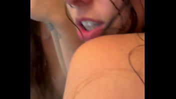 POV - Sexo bruto com cunhada - Ela pede leitada no final.