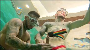 509 - Men Only - Tony Caruso and Julio Filming their First Real Underwater Sex Part 1