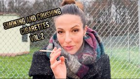 smoking and crushing cigarettes 2