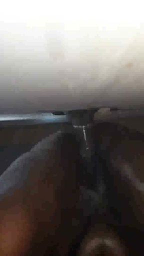 Thot in Texas - Real Amateur Gloryhole BBC Fucking Ebony Milf Pussy   Clip 2