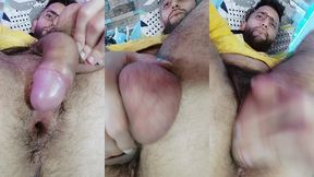 self fuck fucking my ass with my own cock and cumming inside me
