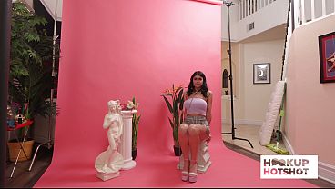 BTS - Sienna Rae Shines In A Sensual Behind The Scenes Moment!