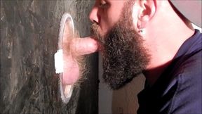 Worshiping a Railing a Fountain out of a Sizzling Ginger at the Gloryhole
