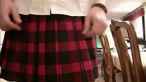 Locked Up in My New Stainless Steel Chastity Belt