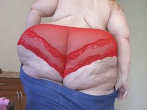 A day with SSBBW from waking up to eating to sex machine