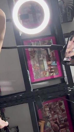 Bonnie Drains Her Pussy with a Toy & Phoenix Restores Her Fluids with Cum From His Cock-rizin' Studo