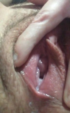 Want to see my pussy up close soaking wet pulsating with my cum after playing with my toy?