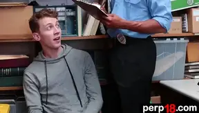 Horny Teen Thug Caught Mid-Fuck by Officer in Hot Interracial Tryst – 18+