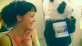 Amelia & Ava & Genesis & Grace & Lerok & Margot & Penny & Viola in group sex video showing the college sex life