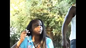 Poor Black Slut Ass Fucked Well by a Huge Cock