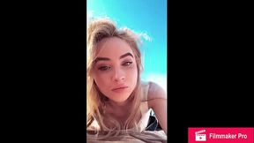 Sabrina Carpenter Jerk Off Challenge