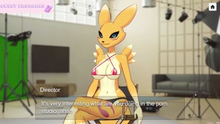 Renamon Horny furry hard sex digimon [Full Gallery hentai game] KISS MY CAMERA