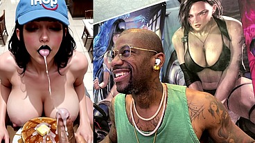 Cumming On Your Goth Girlfriend, AI Generated