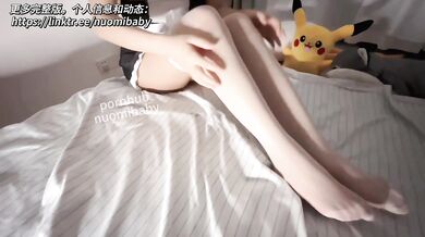 Nuomibaby Fan Maid Shame Fucked Hard Slim Asian Big Tits Gush