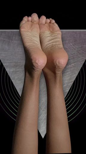 Worship My Feet and Stroke to Overflowing Wealth